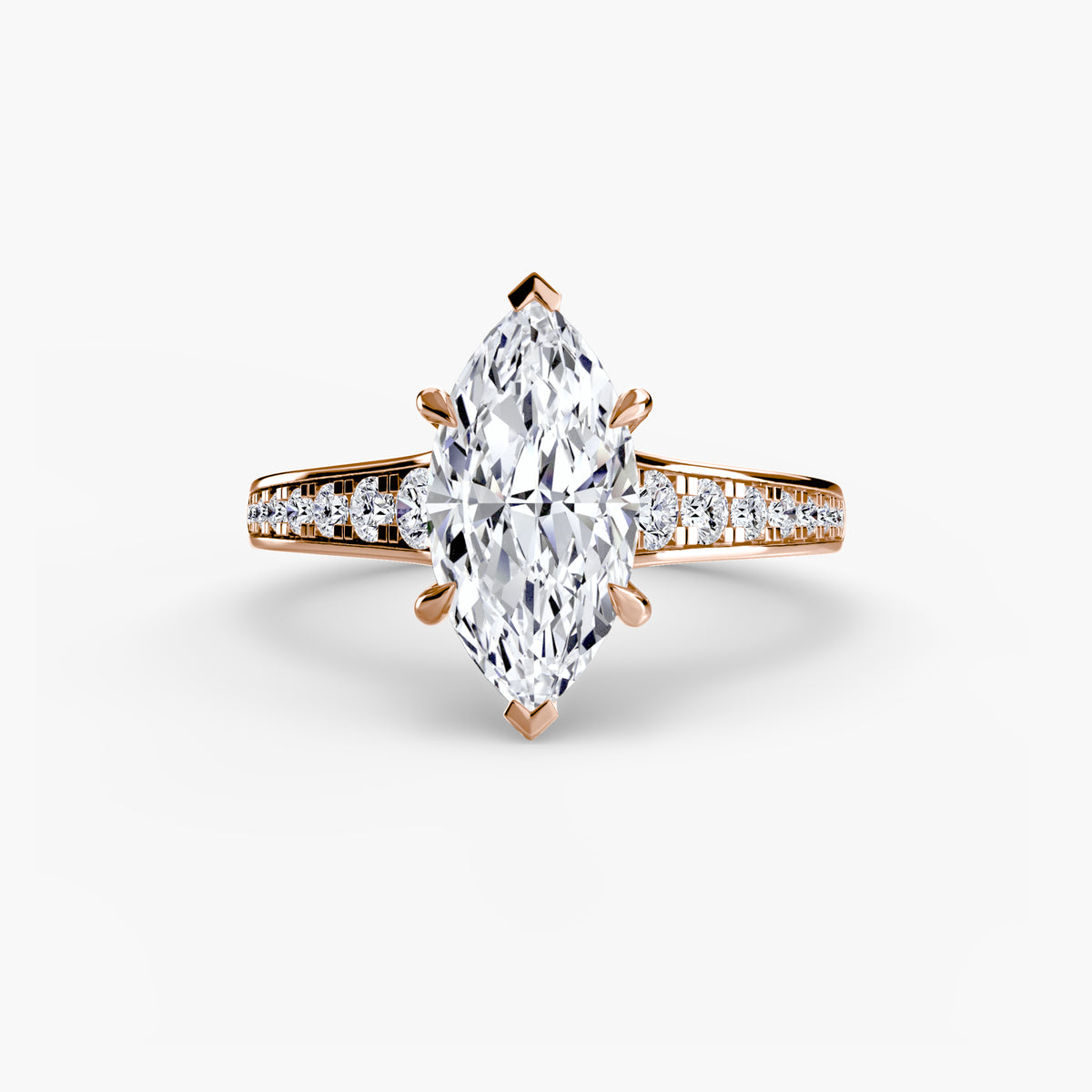 Channel-Set Solitaire Engagement Ring – The Madeleine
