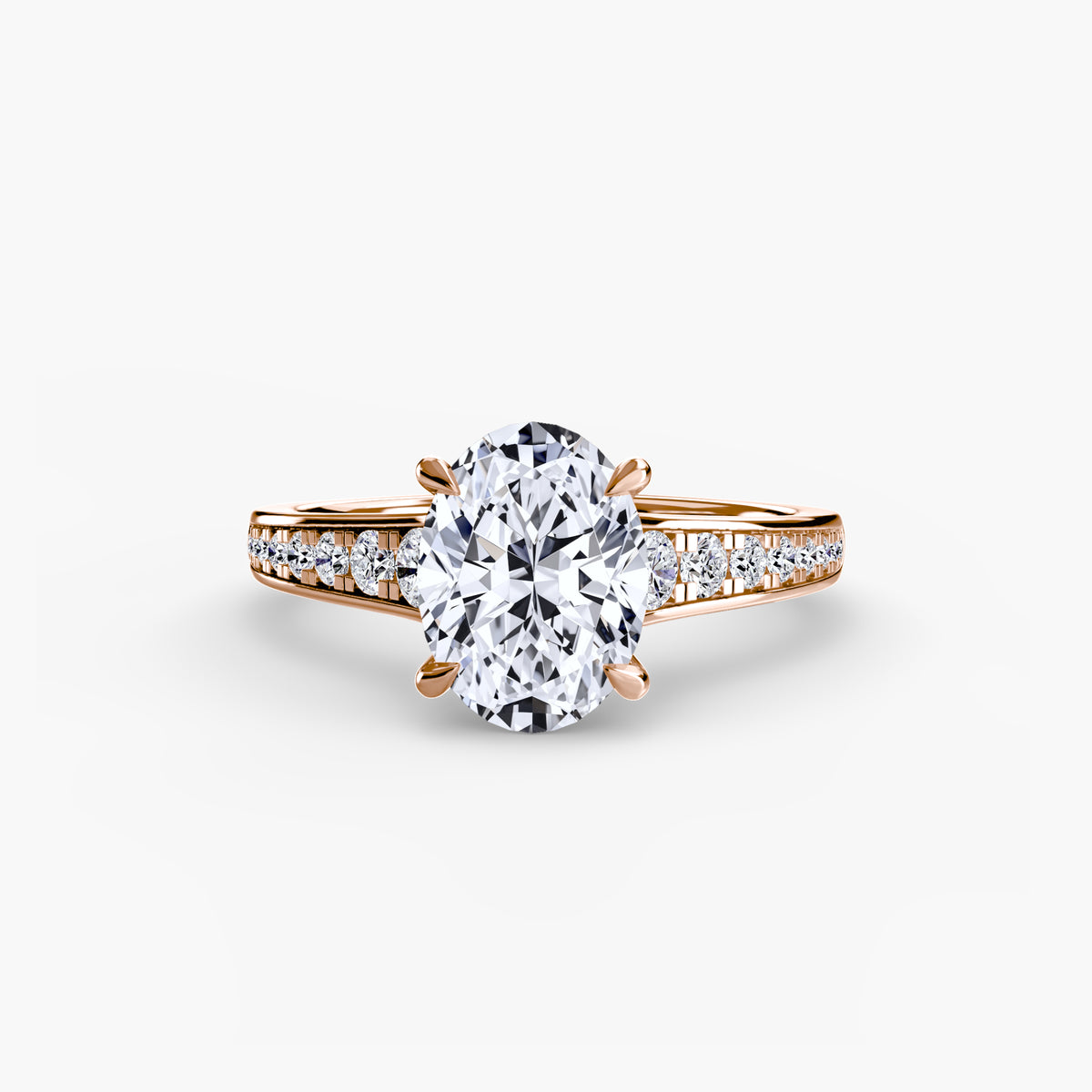 Channel-Set Solitaire Engagement Ring – The Madeleine