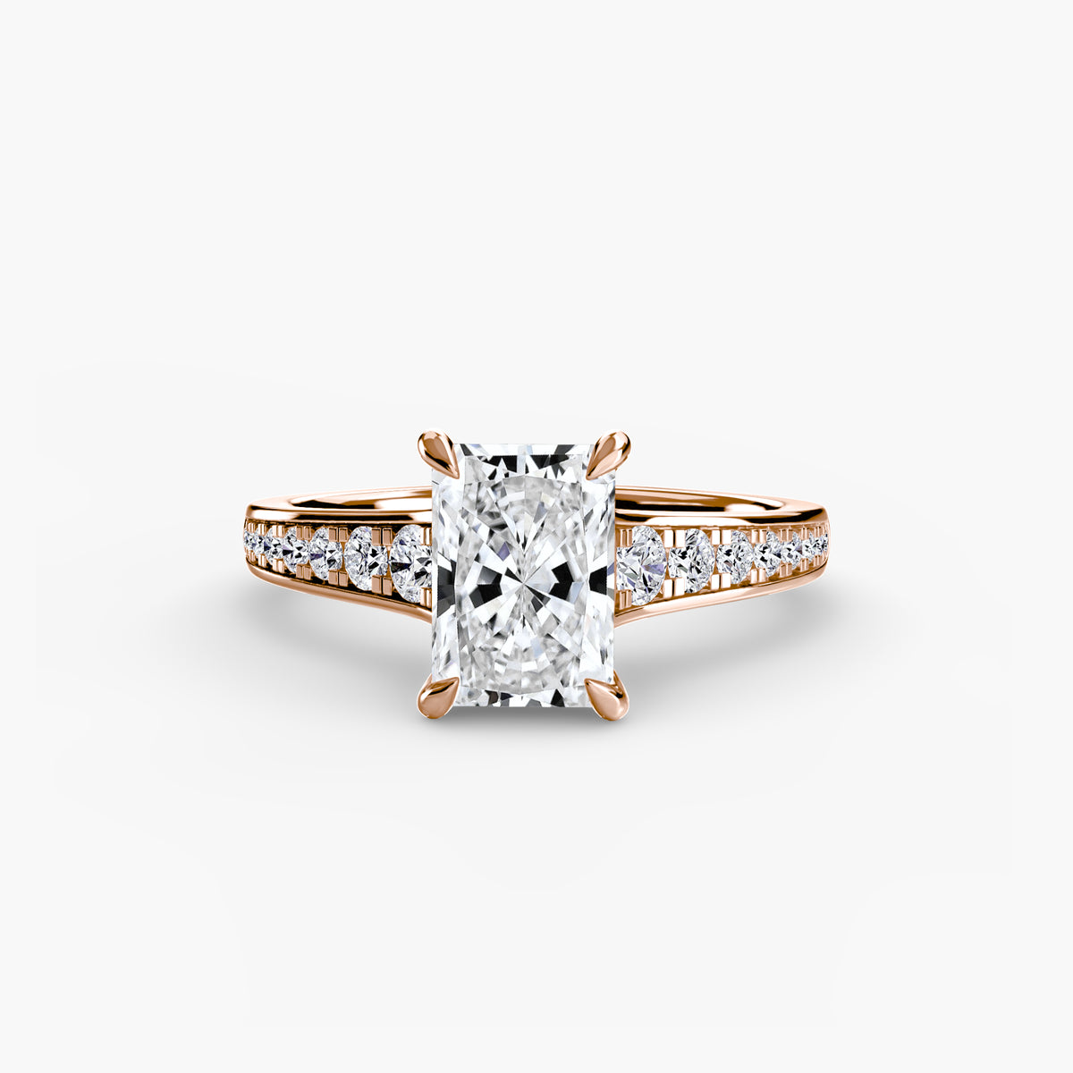 Channel-Set Solitaire Engagement Ring – The Madeleine