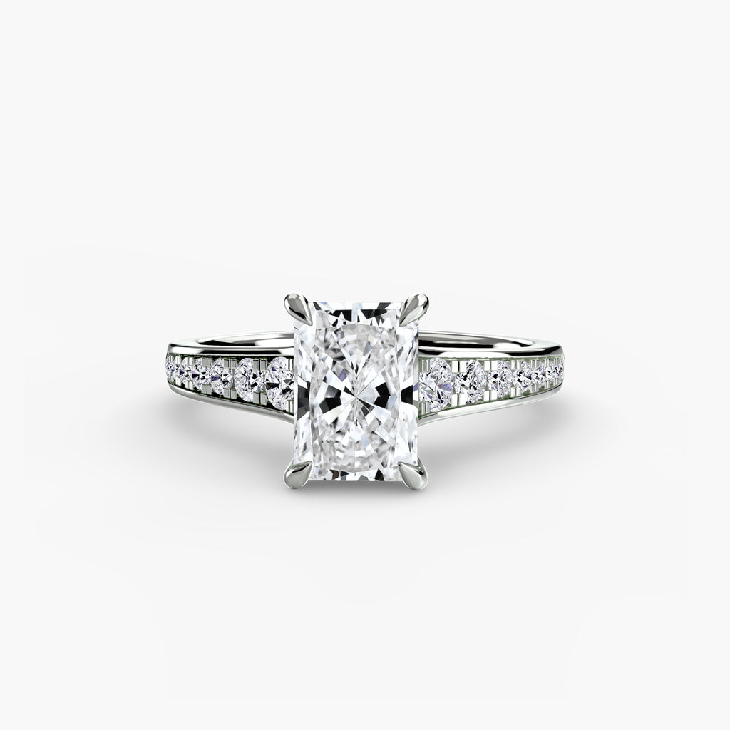 Channel-Set Solitaire Engagement Ring – The Madeleine