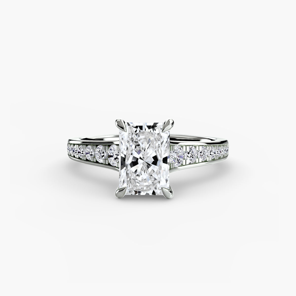 Channel-Set Solitaire Engagement Ring – The Madeleine