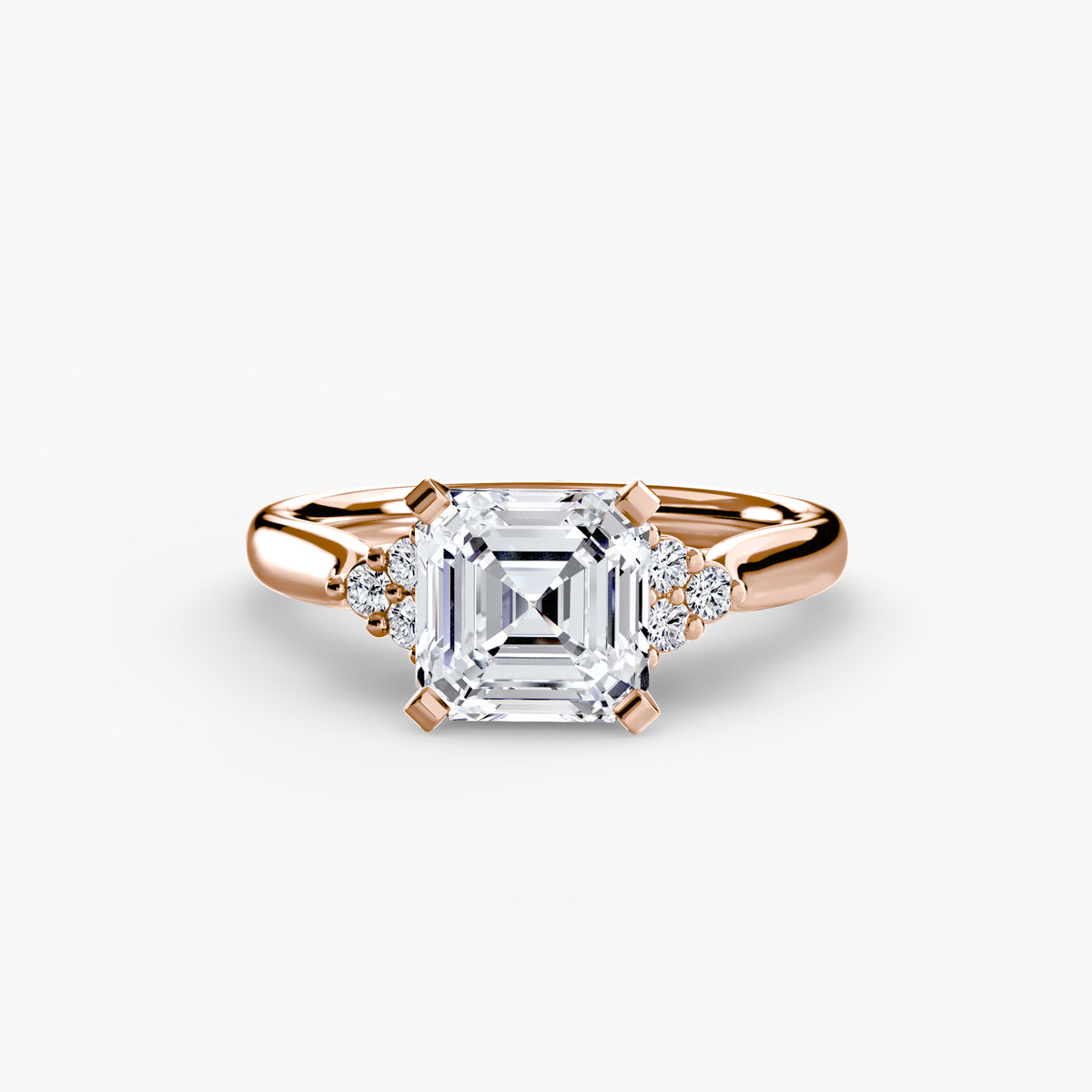 Diamond Accent Solitaire Engagement Ring – The Rosalie