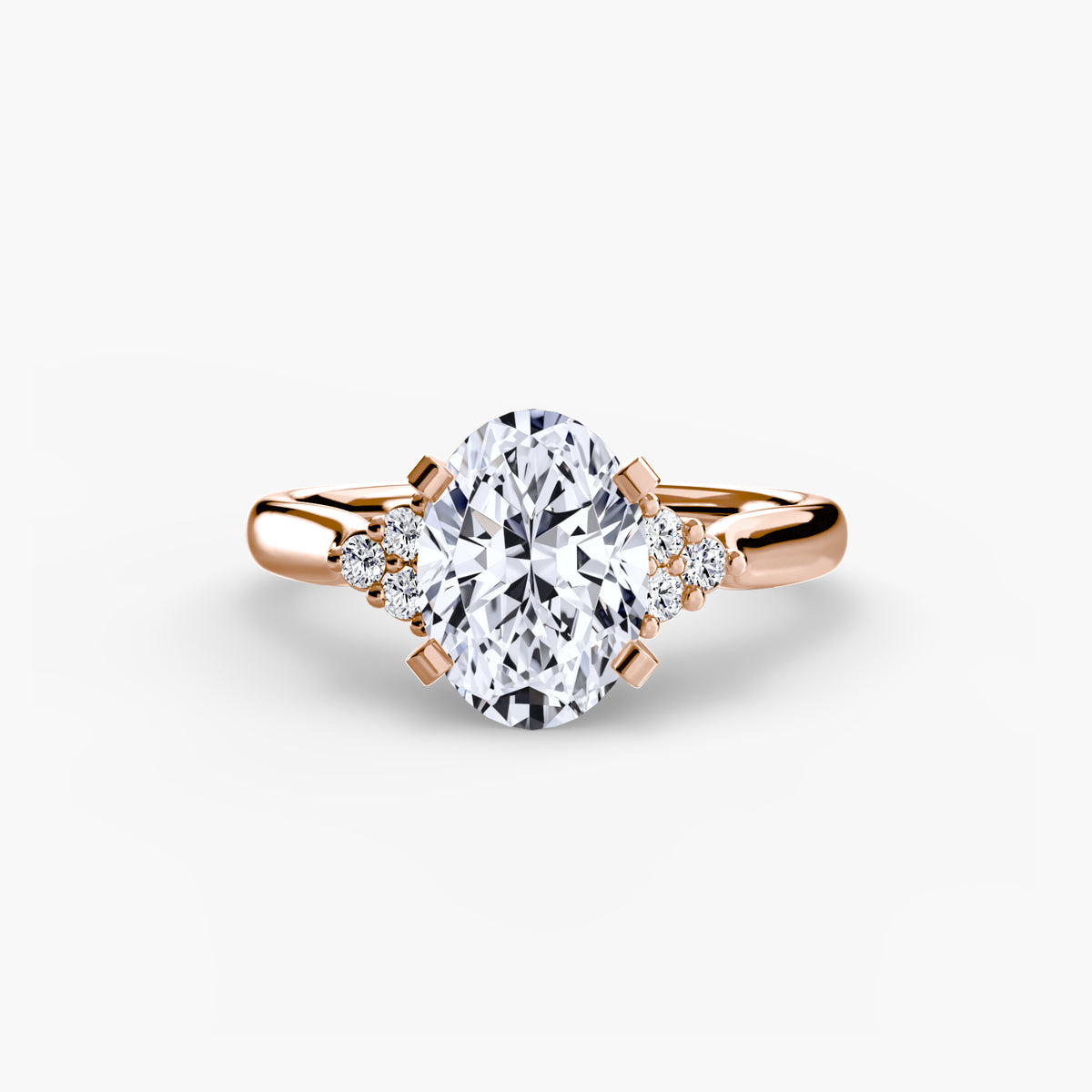 Diamond Accent Solitaire Engagement Ring – The Rosalie