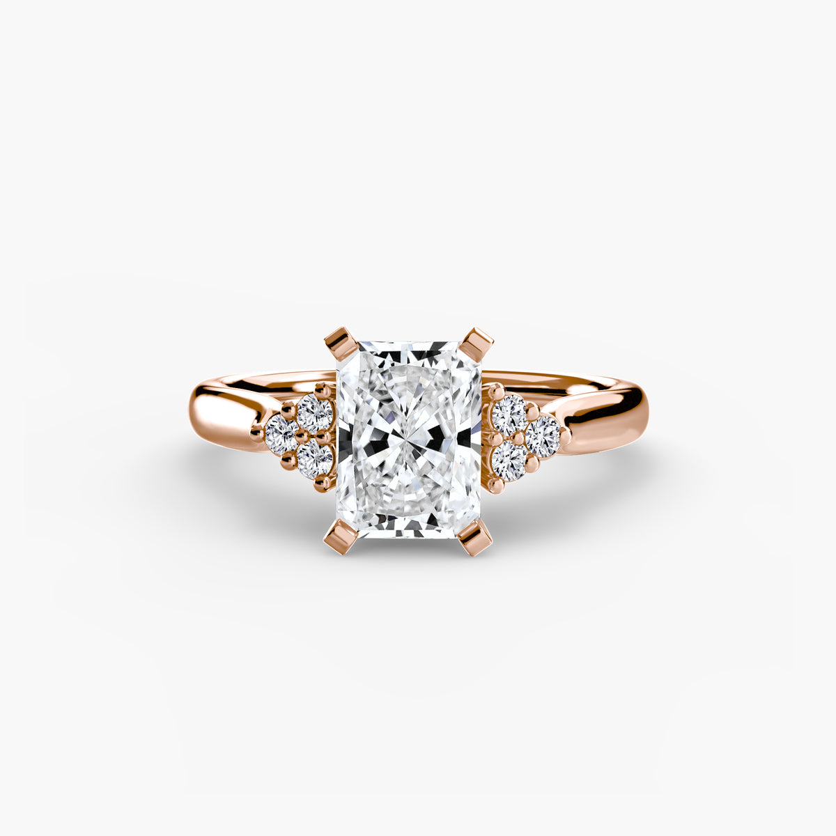 Diamond Accent Solitaire Engagement Ring – The Rosalie
