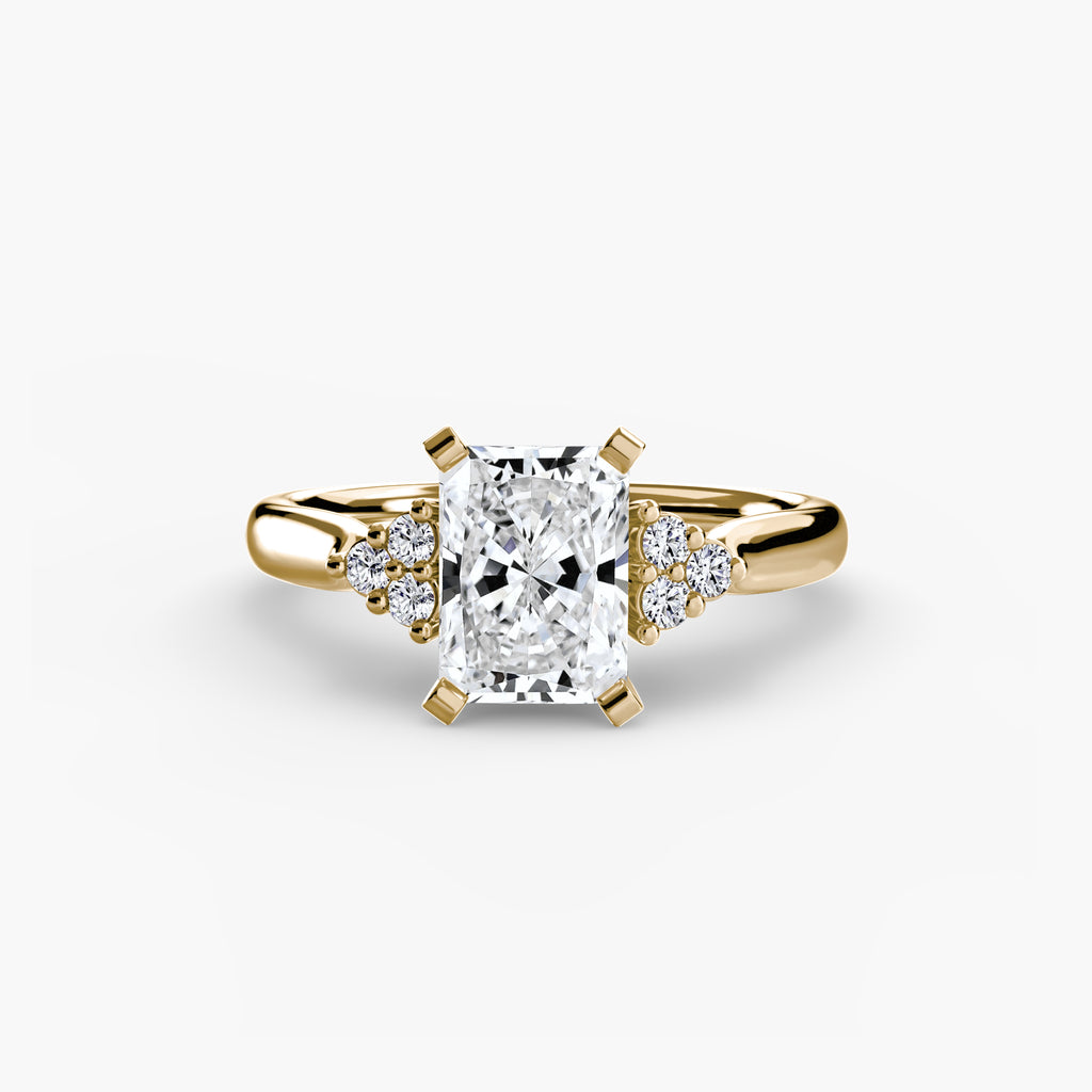 Diamond Accent Solitaire Engagement Ring – The Rosalie