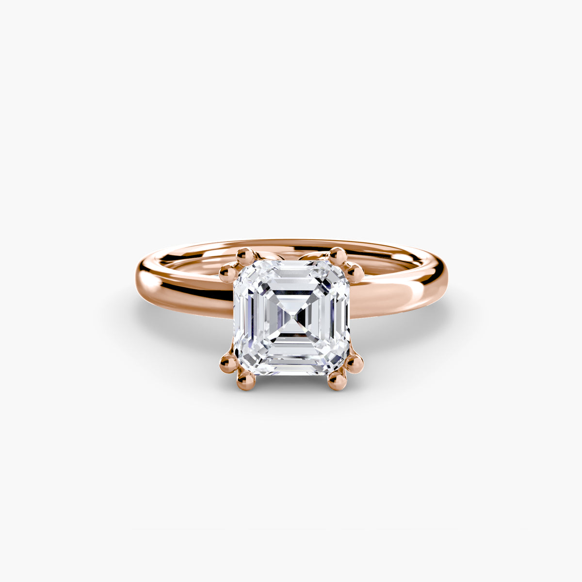 Four-Prong Solitaire Engagement Ring – The Adeline