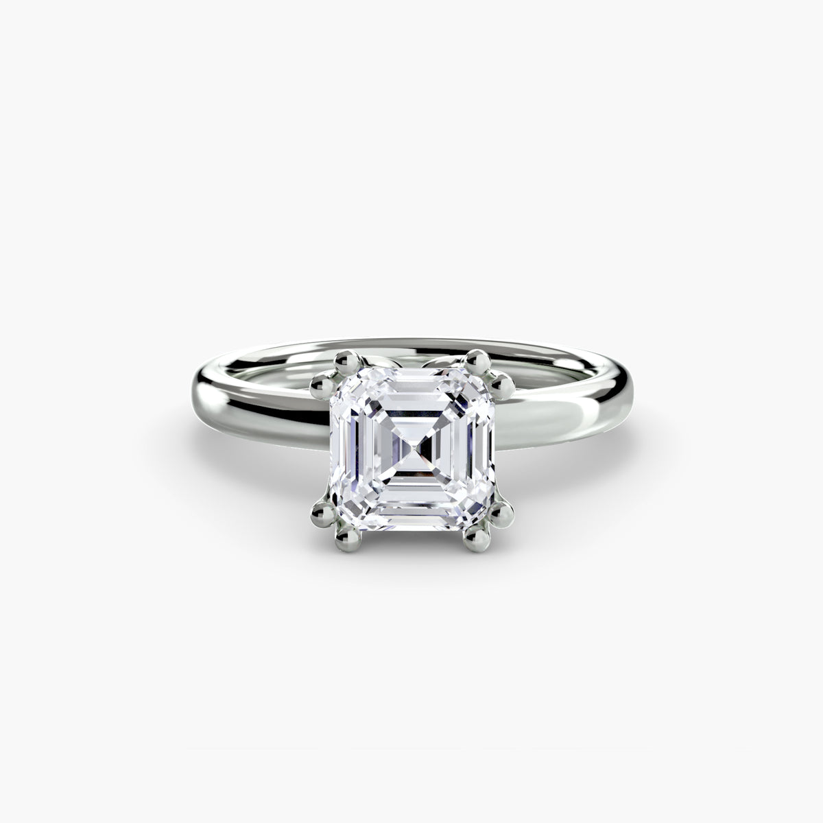 Four-Prong Solitaire Engagement Ring – The Adeline