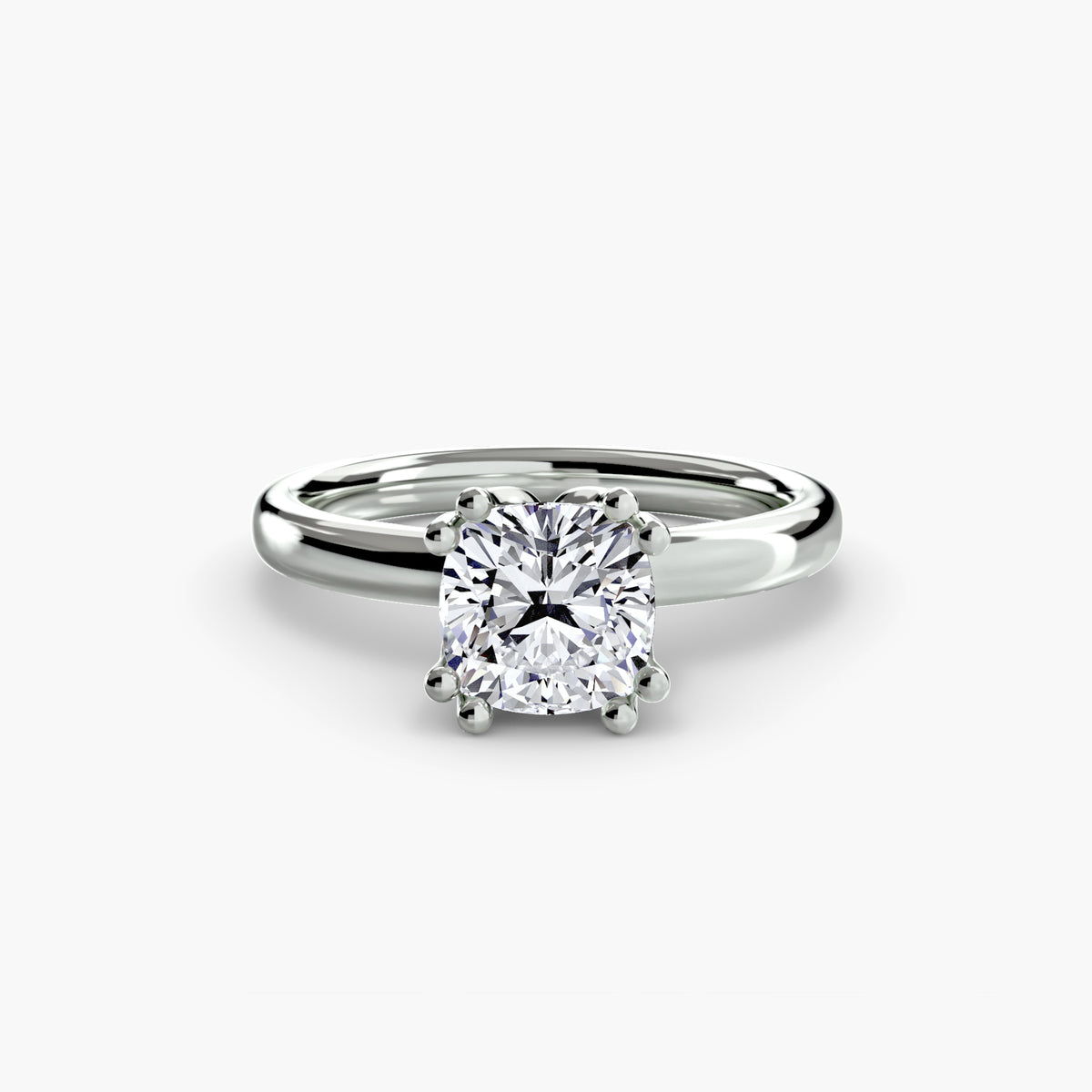 Four-Prong Solitaire Engagement Ring – The Adeline