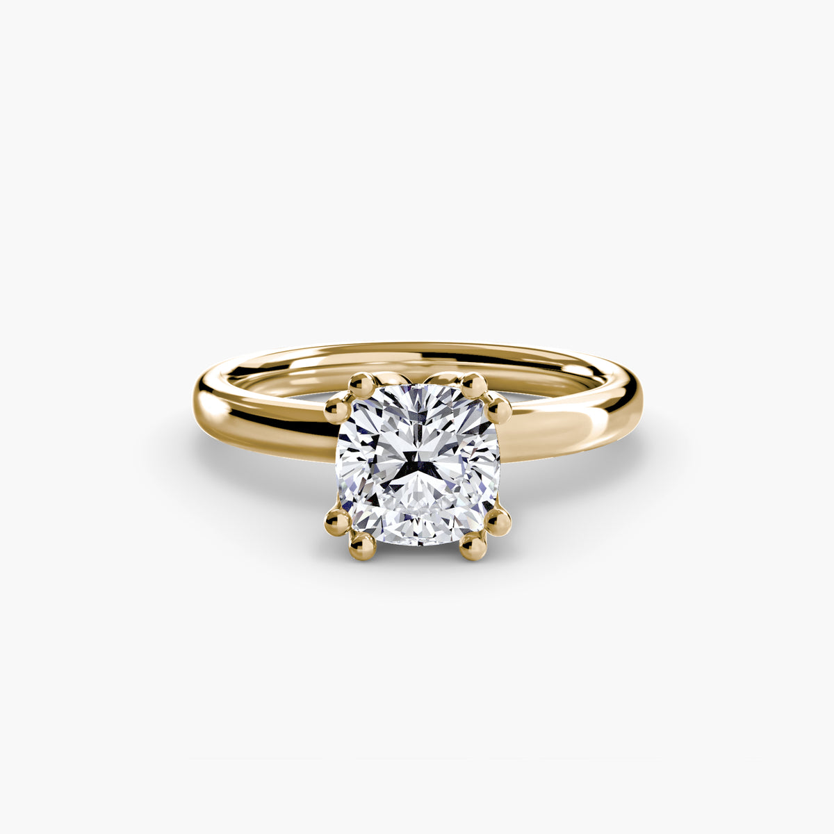 Four-Prong Solitaire Engagement Ring – The Adeline