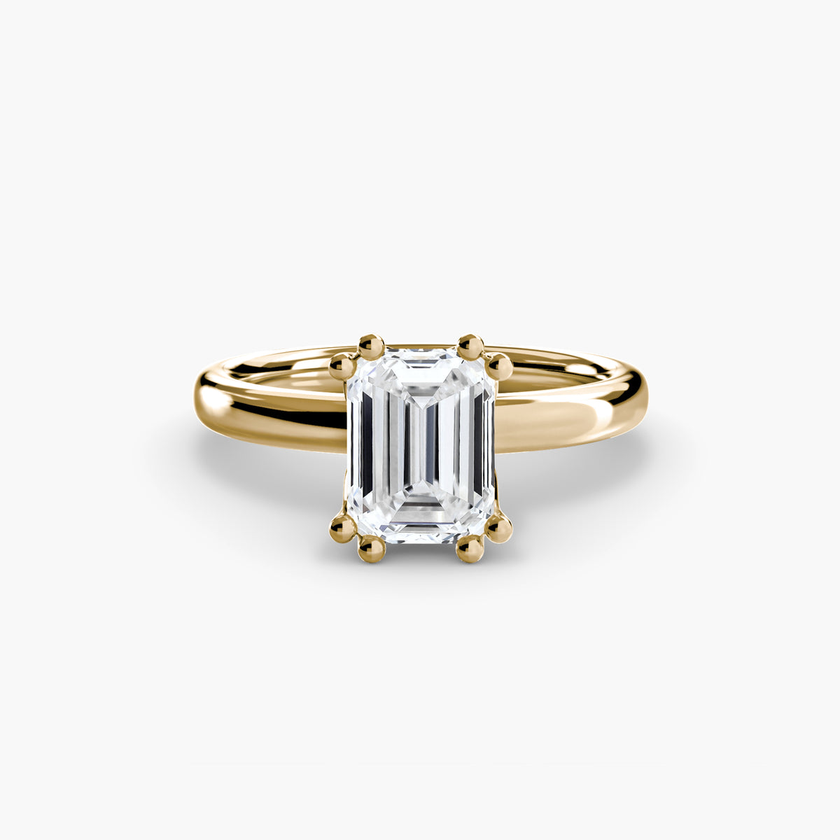 Four-Prong Solitaire Engagement Ring – The Adeline