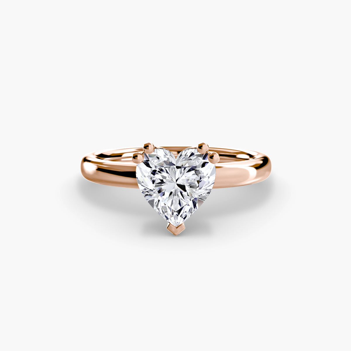 Four-Prong Solitaire Engagement Ring – The Adeline