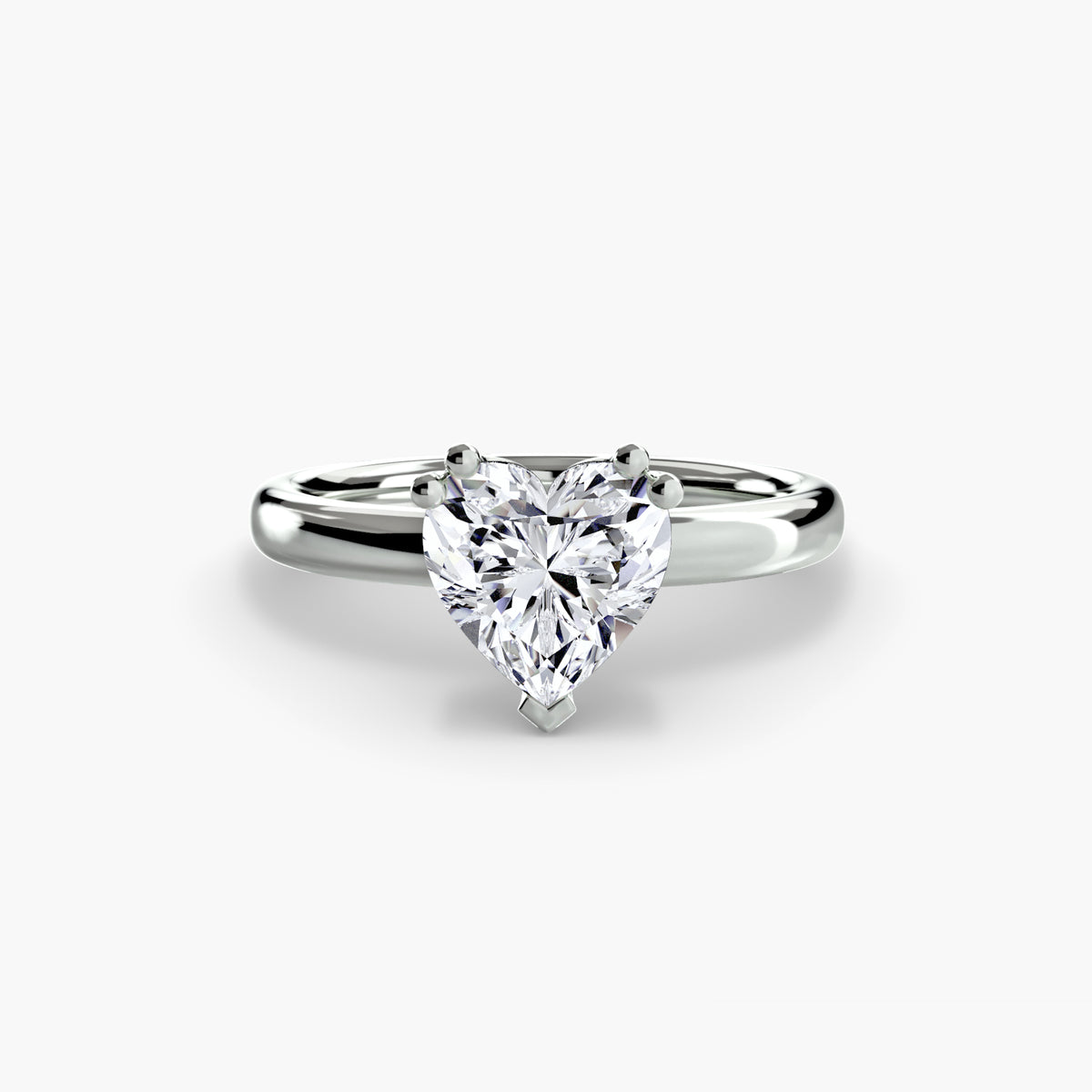 Four-Prong Solitaire Engagement Ring – The Adeline