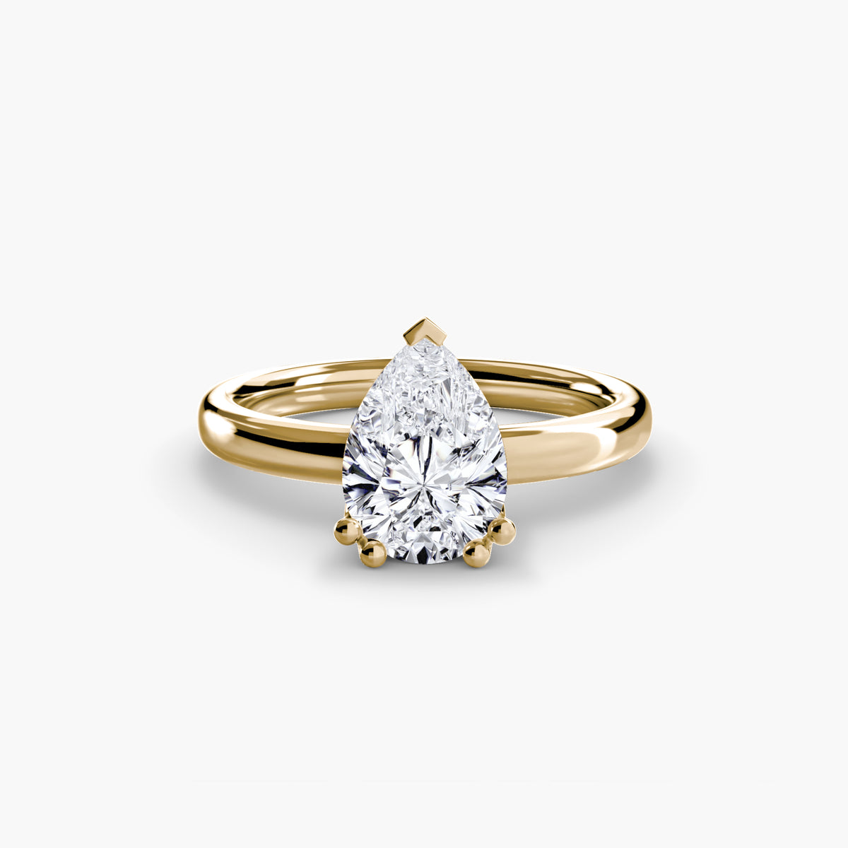 Four-Prong Solitaire Engagement Ring – The Adeline