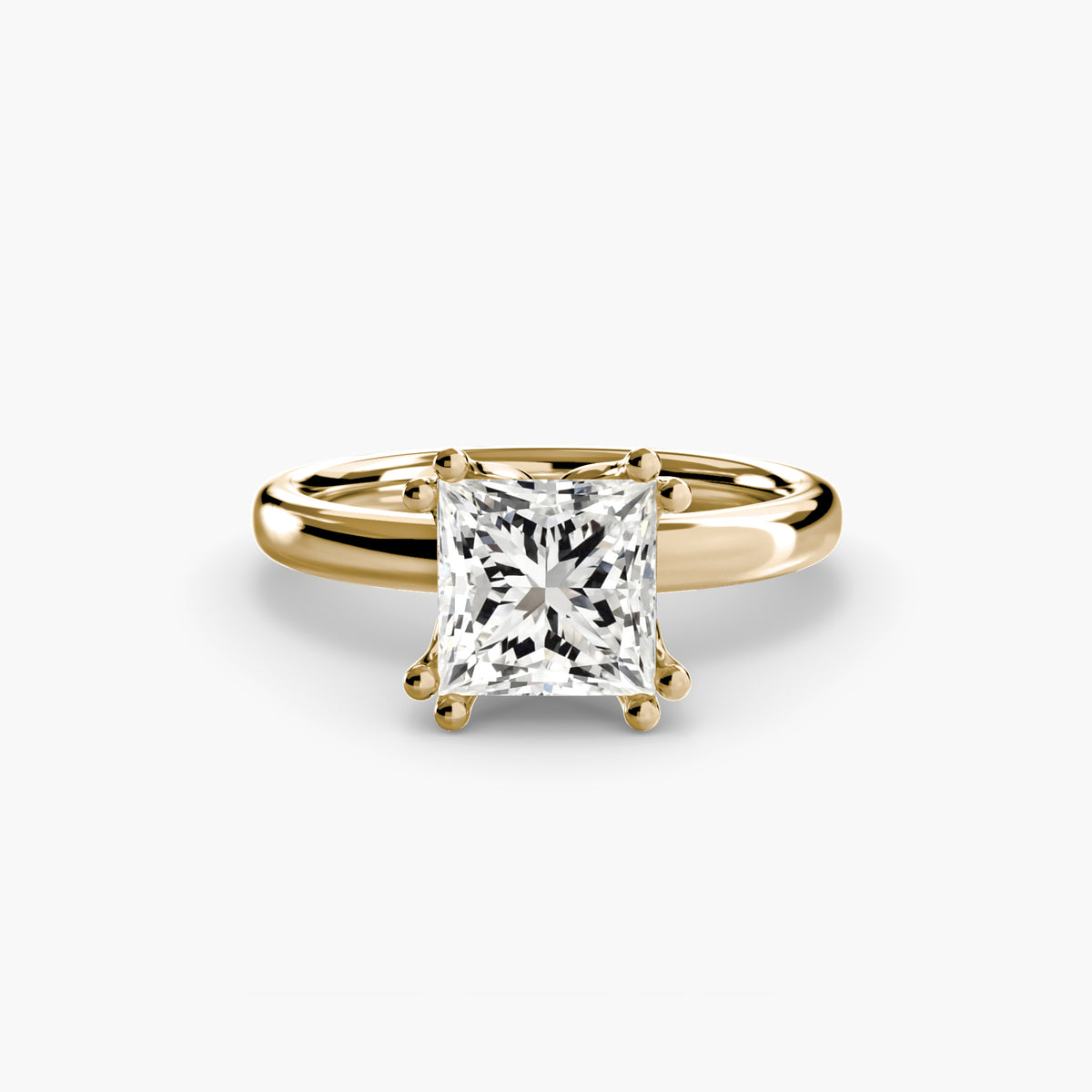 Four-Prong Solitaire Engagement Ring – The Adeline