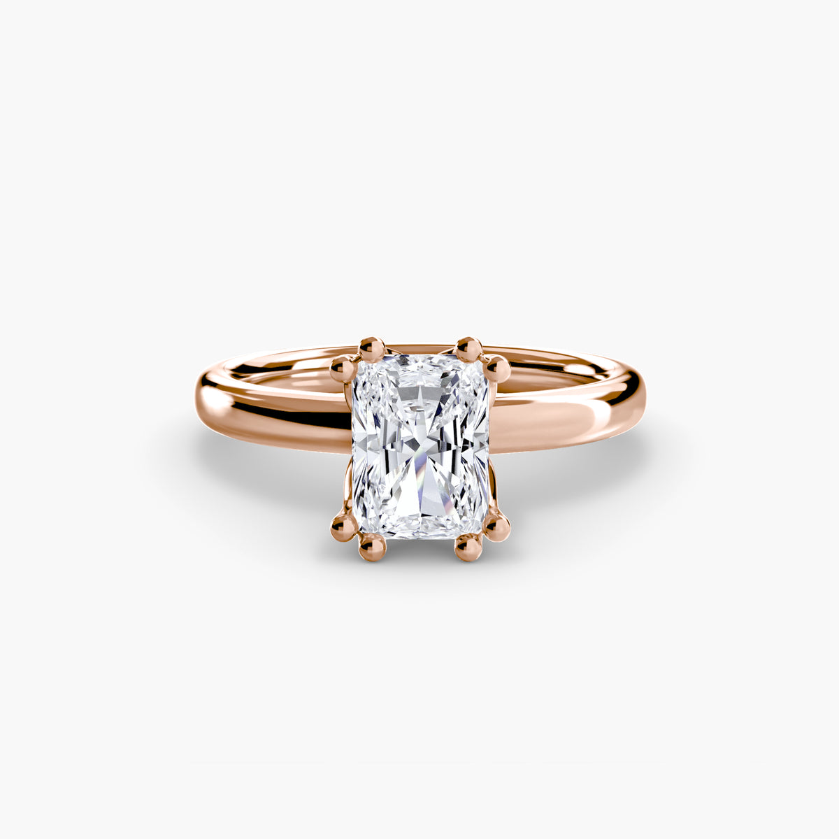 Four-Prong Solitaire Engagement Ring – The Adeline