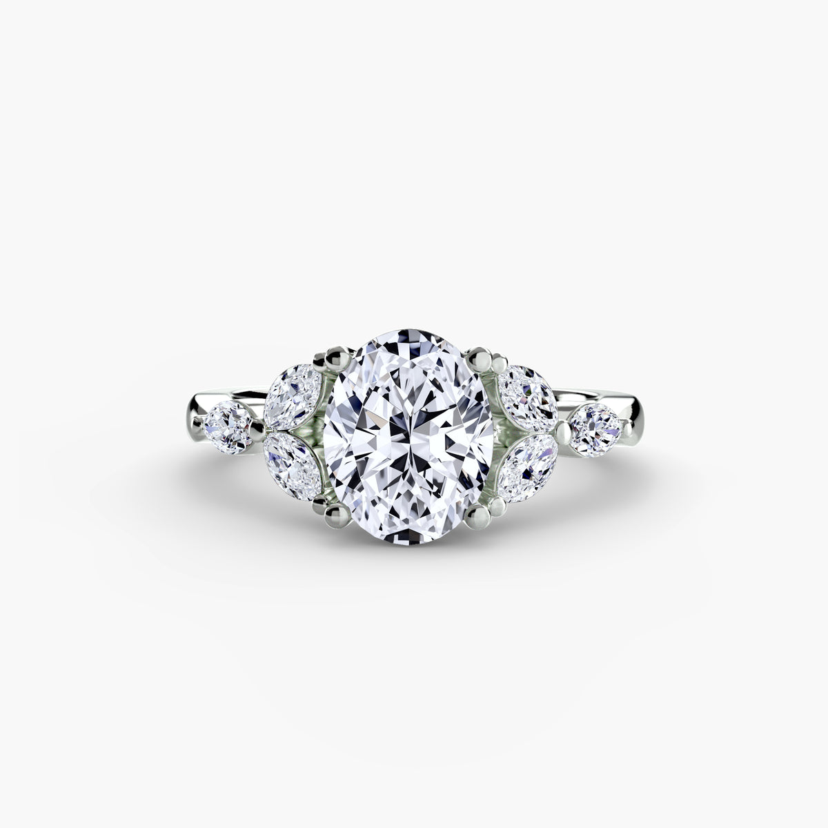 Vintage-Inspired Shoulder Engagement Ring – The Avignon