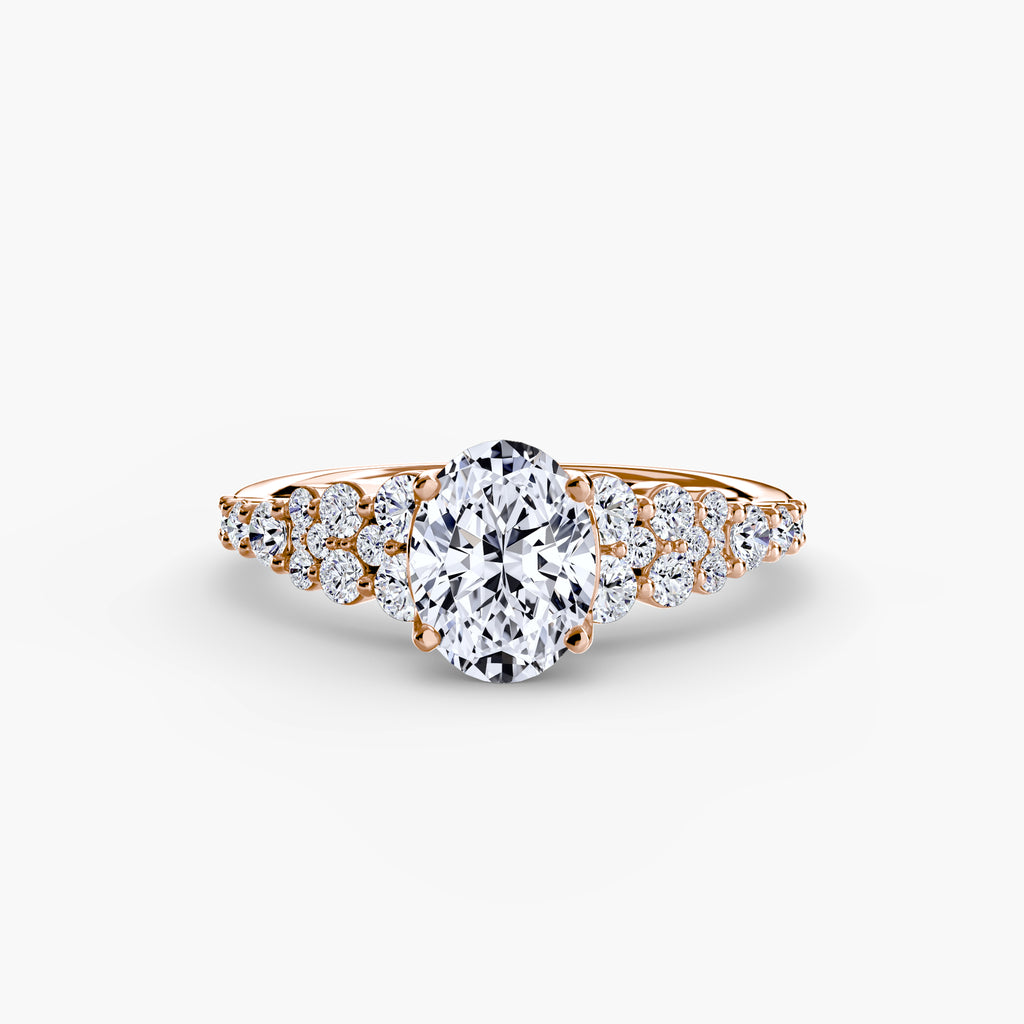 Celestial Diamond Accent Engagement Ring – The Siena