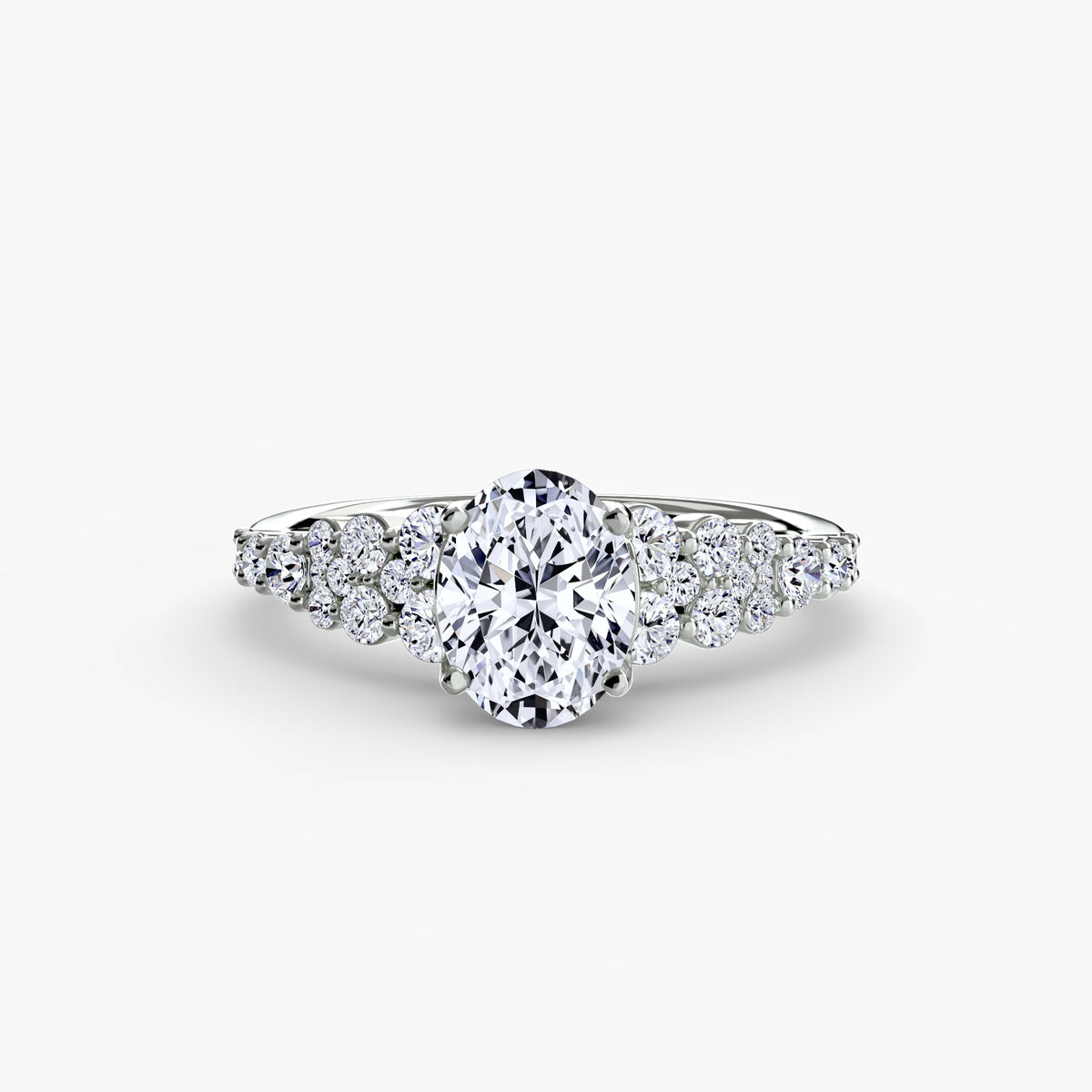 Celestial Diamond Accent Engagement Ring – The Siena