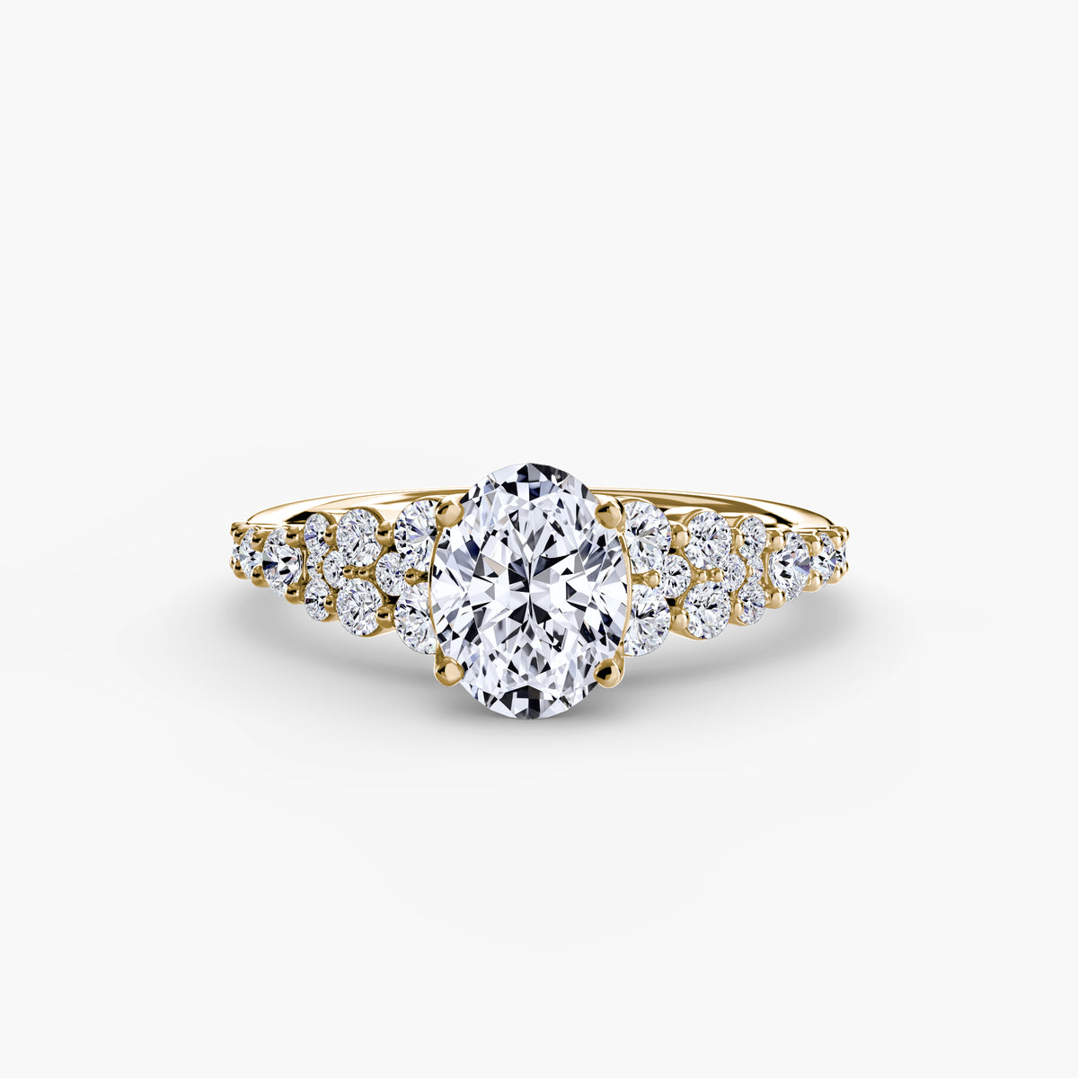 Celestial Diamond Accent Engagement Ring – The Siena